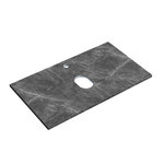 Столешница Sancos, 80 х 46 см, с отверстием под смеситель, цвет Black Sky, TT80A1X Столешница Sancos, 80 х 46 см, с отверстием под смеситель, цвет Black Sky, TT80A1X