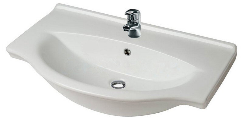 Изображение товара Раковина Hatria Sophie Y0FG01 75х49,5 см белая из фаянса