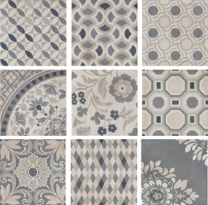 Изображение товара Керамогранит Kerama Marazzi Коллиано Орнамент Малино беж 30х30