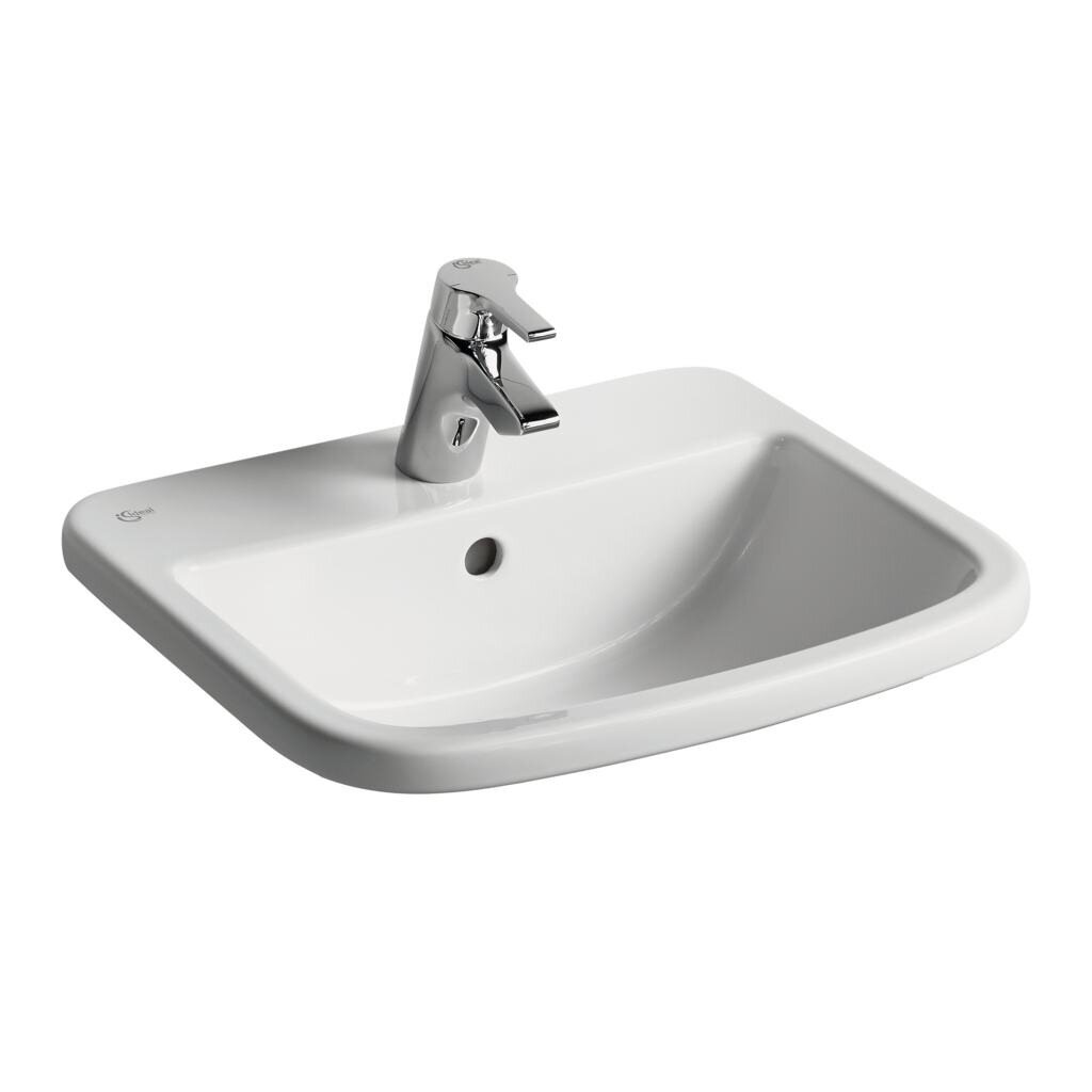 Изображение товара Раковина Ideal Standard Tempo T059201 - белая прямоугольная раковина