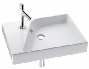 Изображение товара Раковина Jacob Delafon Formilia Rythmik E4783-00, 60 х 46 см, подвесная