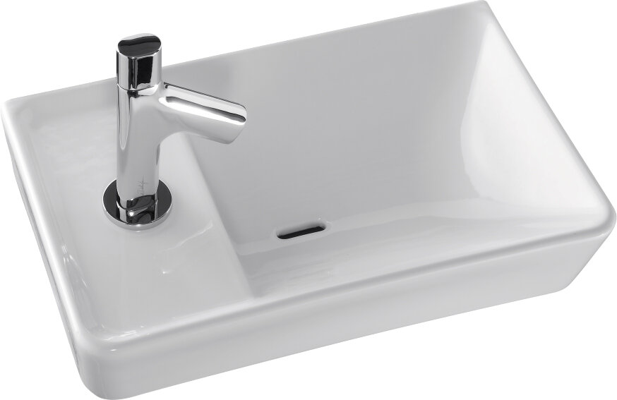 Изображение товара Раковина Jacob Delafon Reve E4805-00 45x28,5 см, фарфор, французский дизайн