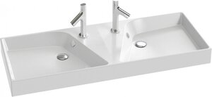 Изображение товара Двойная подвесная раковина-столешница Jacob Delafon Rythmik EXM112-00 120x46 см
