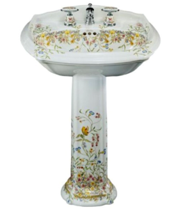 Изображение товара Раковина Kohler Artist Edition English Trellis 68,6x49,2 см с пьедесталом