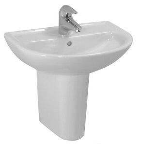 Изображение товара Раковина Laufen Pro 55 см, фаянсовая, белая, угловая