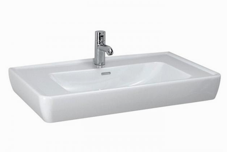 Изображение товара Раковина Laufen Pro с переливом, 85x48 см, фаянс Изображение товара Раковина Laufen Pro с переливом, 85x48 см, фаянс