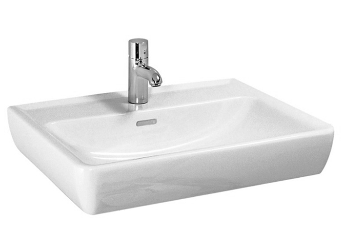 Изображение товара Раковина Laufen Pro 8.1895.3.000.104.1 65x48 см угловая белая фаянс