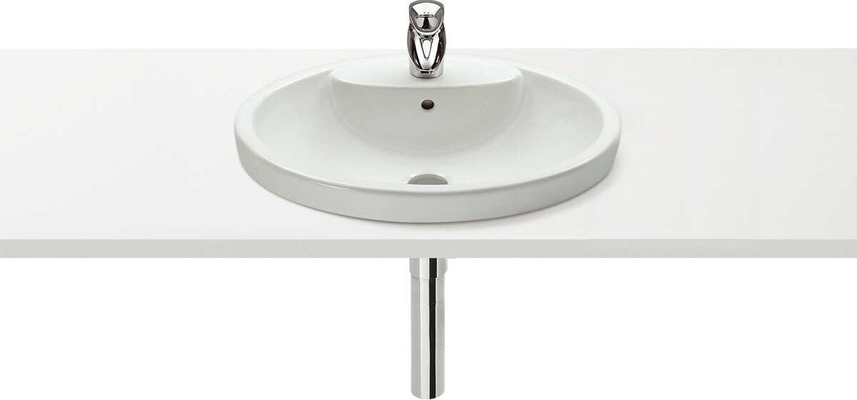 Изображение товара Раковина Roca Dama Senso 327515000, 58 x 48,5 cм, врезная сверху