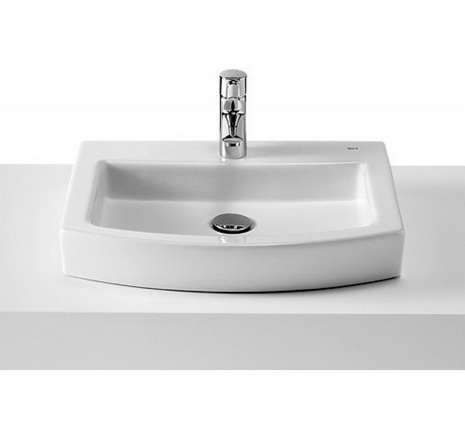 Изображение товара Раковина Roca Hall 32788200H, накладная, 52 x 44 см, с отверстием под смеситель Изображение товара Раковина Roca Hall 32788200H, накладная, 52 x 44 см, с отверстием под смеситель