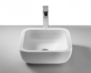 Изображение товара Раковина Roca Khroma 40 х 40 см, белая 327654000 накладная