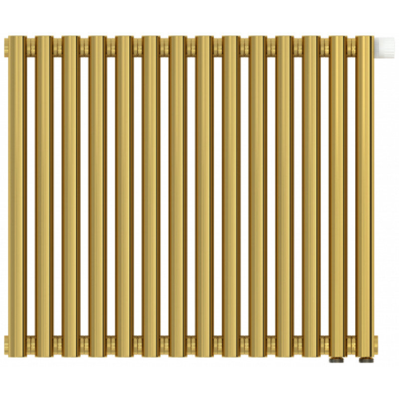 Изображение товара Радиатор трубчатый Сунержа Эстет-11 EU50 14 секций нержавеющая сталь золото