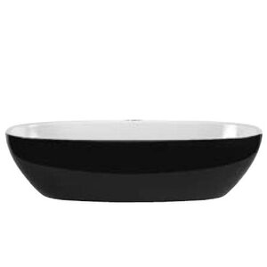 Изображение товара Раковина Victoria&Albert Barcelona 64 VB-BAR-BK из Quarrycast, угловая установка