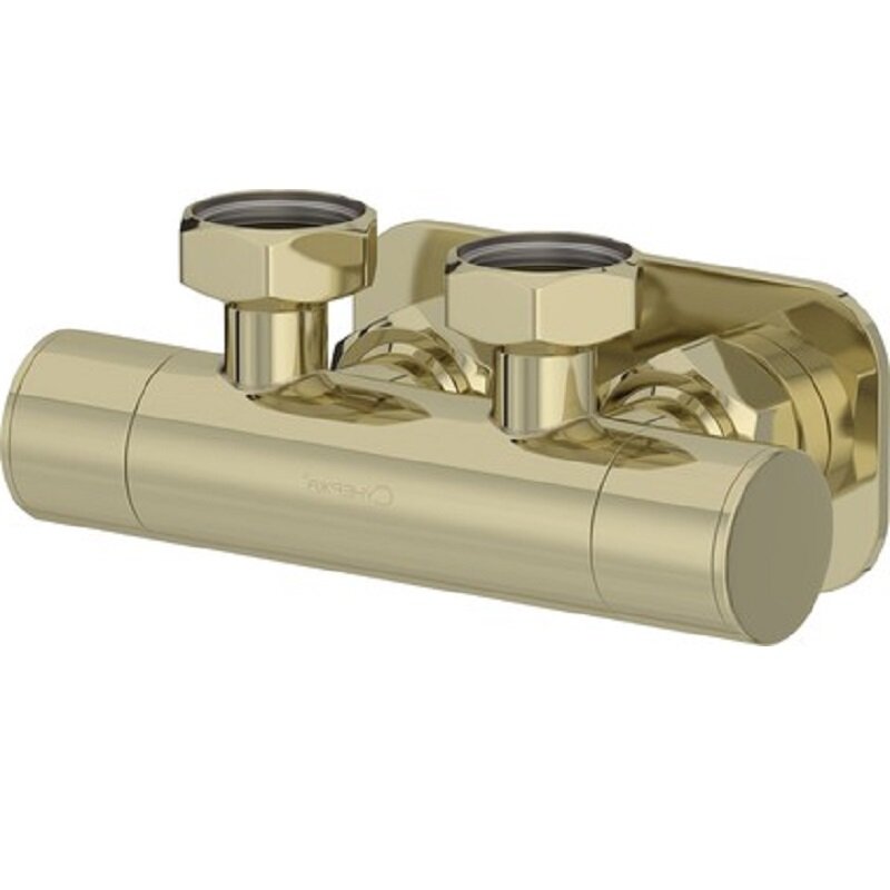 Изображение товара Угловой вентиль Сунержа EU50 3/4 дюйма нержавейка для полотенцесушителя