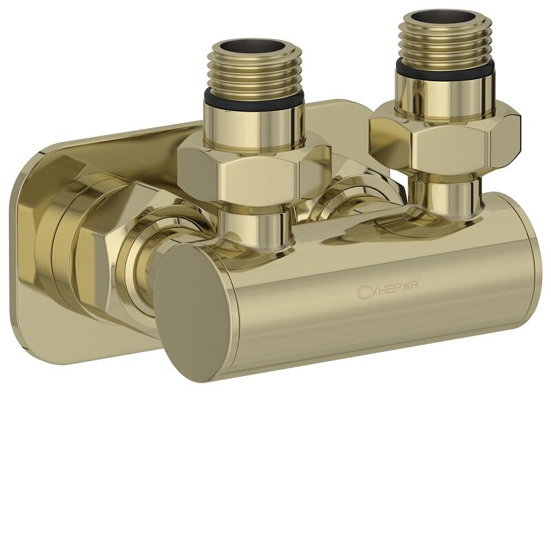 Изображение товара Угловой модуль Сунержа EU50 из нержавеющей стали для полотенцесушителя 1/2'