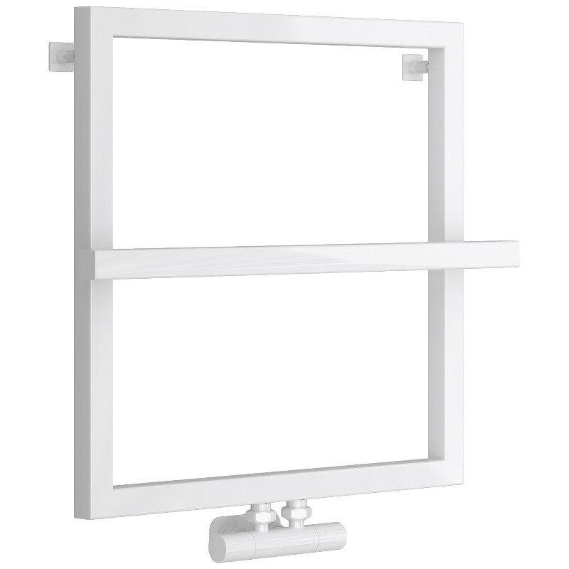 Изображение товара Водяной полотенцесушитель Сунержа Штиль EU50+ 60х60 см нержавеющая сталь