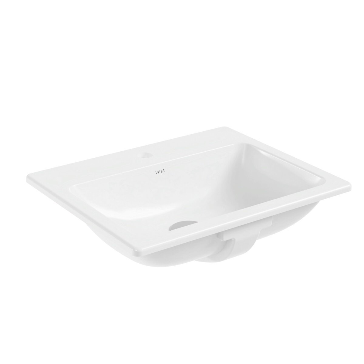 Изображение товара Раковина Vitra S20 55 см белая с переливом и угловым монтажом Изображение товара Раковина Vitra S20 55 см белая с переливом и угловым монтажом