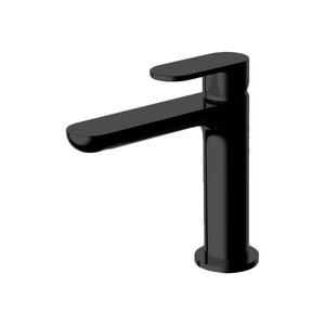 Изображение товара Современный черный смеситель для раковины Gattoni H2Omix 7004070NO Италия