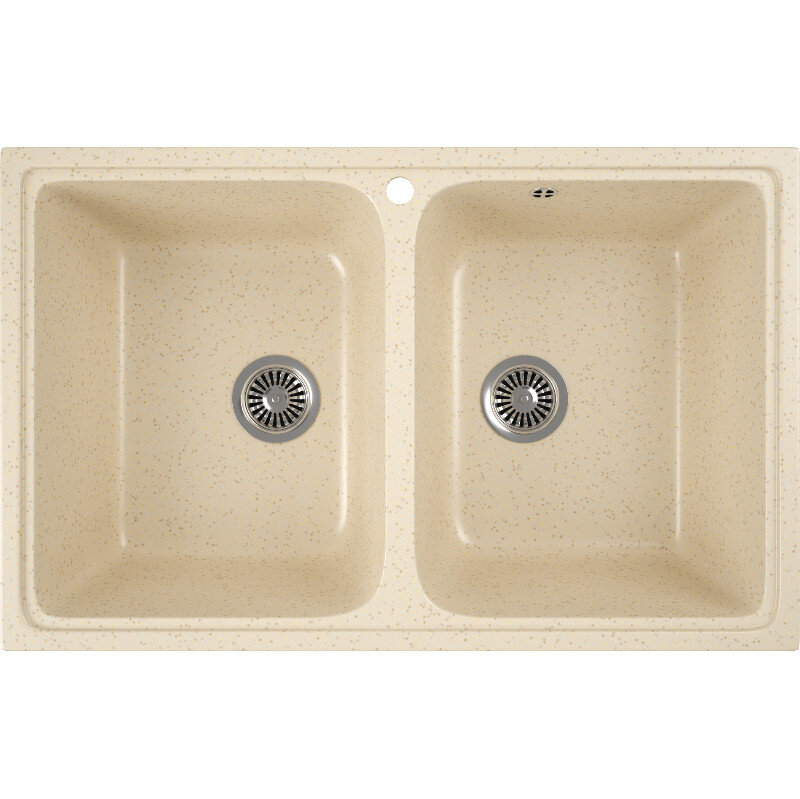 Изображение товара Кухонная мойка Domaci Бьелла DMC-15-328 бежевая 78.5 см современная