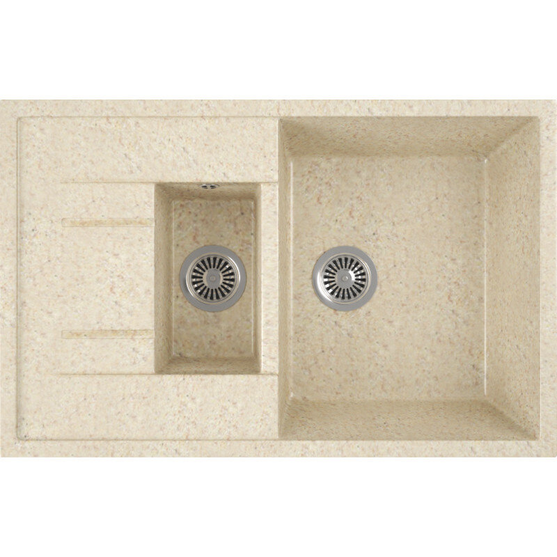 Изображение товара Кухонная мойка Domaci Бьелла DMC-21K-328 бежевая, 77 см