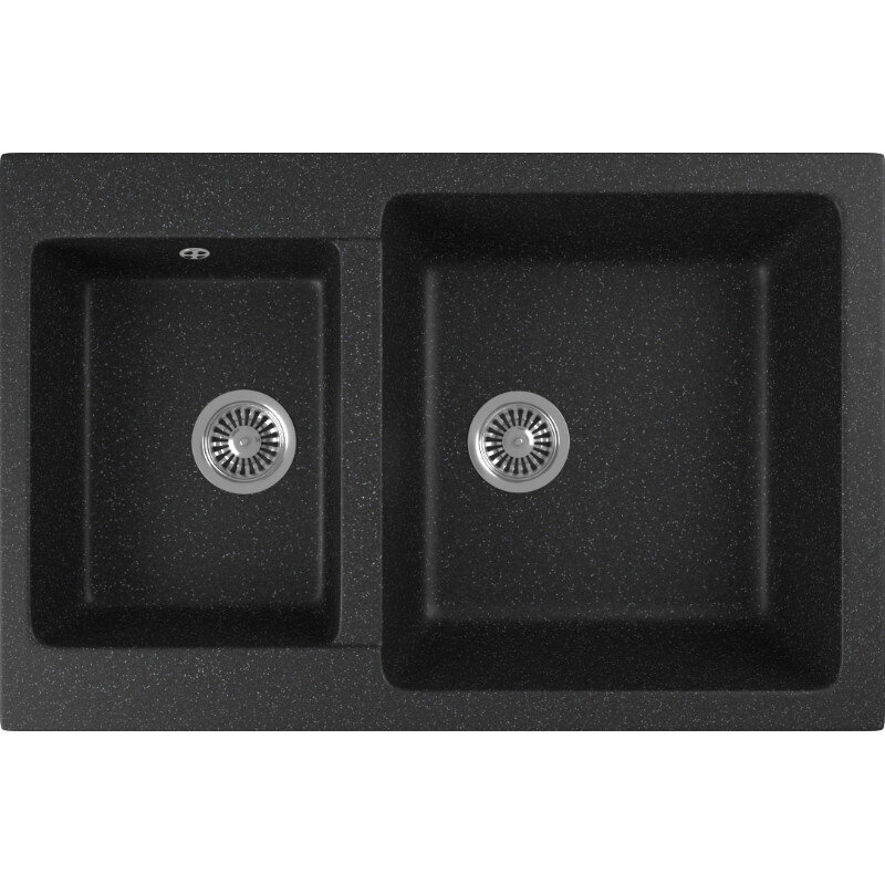 Изображение товара Кухонная мойка Domaci Бьелла DMC-76K-308 Черная