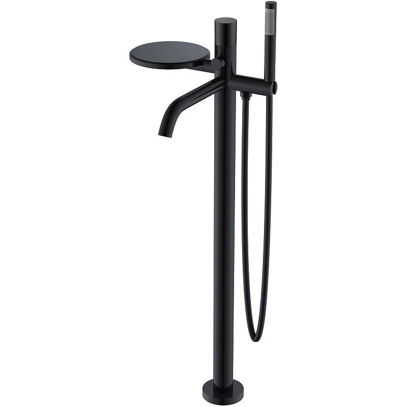 Изображение товара Смеситель Boheme Stick 129-BB.2 для ванны и душа черный матовый