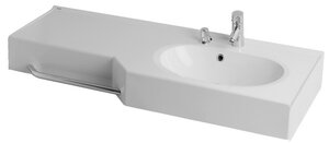 Изображение товара Раковина-столешница Акватон Отель 2/1270 левая/правая (1A70123WOT01R/1A70113WOT01L)