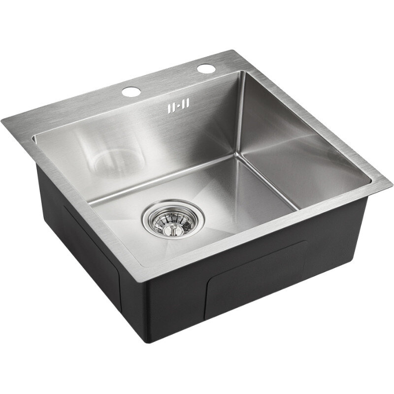 Изображение товара Мойка Domaci DMB-117А из нержавеющей стали 50 см с PVD- покрытием Изображение товара Мойка Domaci DMB-117А из нержавеющей стали 50 см с PVD- покрытием