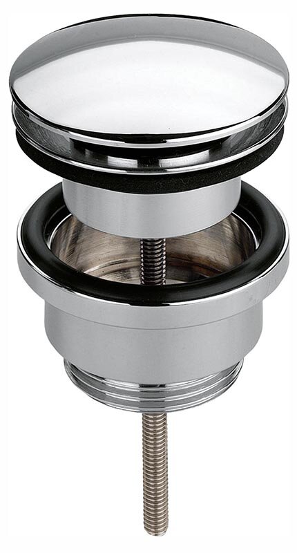 Изображение товара В иеге донный клапан 492687 универсальный хром автоматический