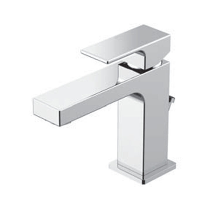 Изображение товара Смеситель Gattoni Kubik 2576/25C0 с донным клапаном, хром