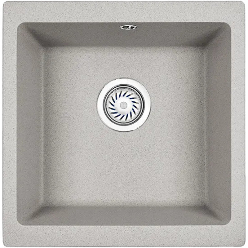 Изображение товара Кухонная мойка Domaci Солерно DMQ-1455.P барит, 45.5 см, цвет барит