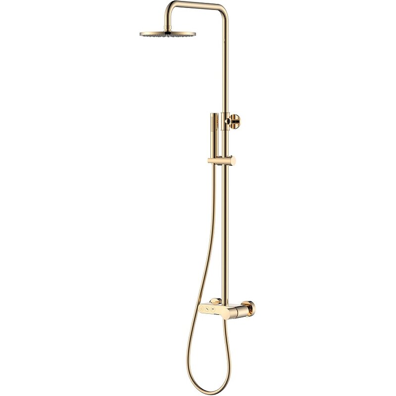 Изображение товара Душевая система Boheme Stick 128-GG.2, Gold touch gold, c ручкой Touch