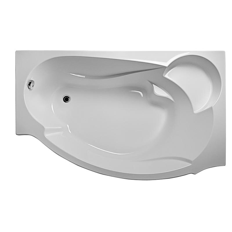 Изображение товара Акриловая ванна Eurolux Александрия 170 х 110 см белая L/R