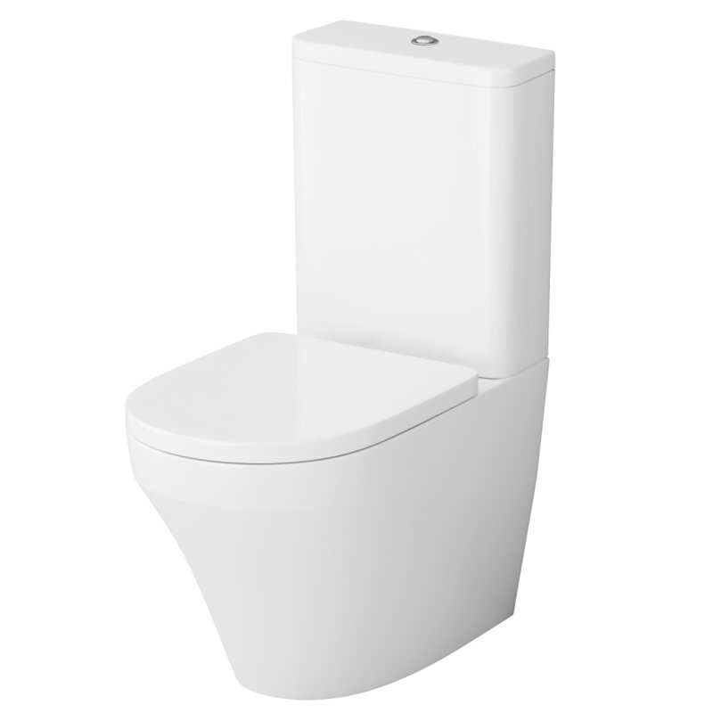 Изображение товара Напольный унитаз Am.Pm Inspire C508607WH безободковый, белый, 86 см