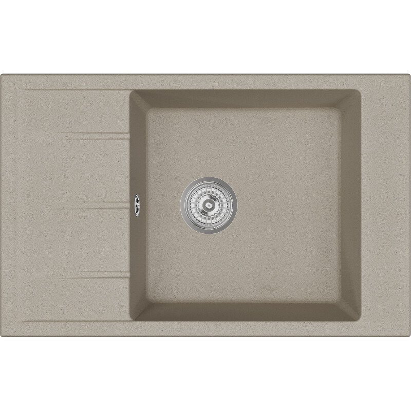 Изображение товара Кухонная мойка Domaci Солерно DMQ 1780 Q сардоникс 78 см искусственный камень