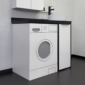 Изображение товара Тумба-умывальник для ванной комнаты 100 см Comfortу Лозанна белая глянец