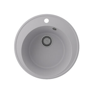 Изображение товара Кухонная мойка Domaci Солерно DN 485-04, цвет платина, 48.5 см