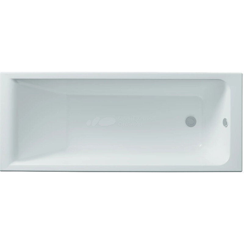Изображение товара Акриловая ванна Diwo Переславль 150x70 см с каркасом для ванной комнаты