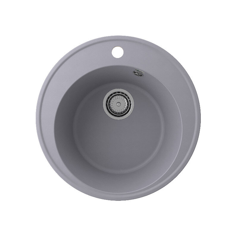 Изображение товара Кухонная мойка Domaci Солерно DN 485-05, 48.5 см, цвет бетон