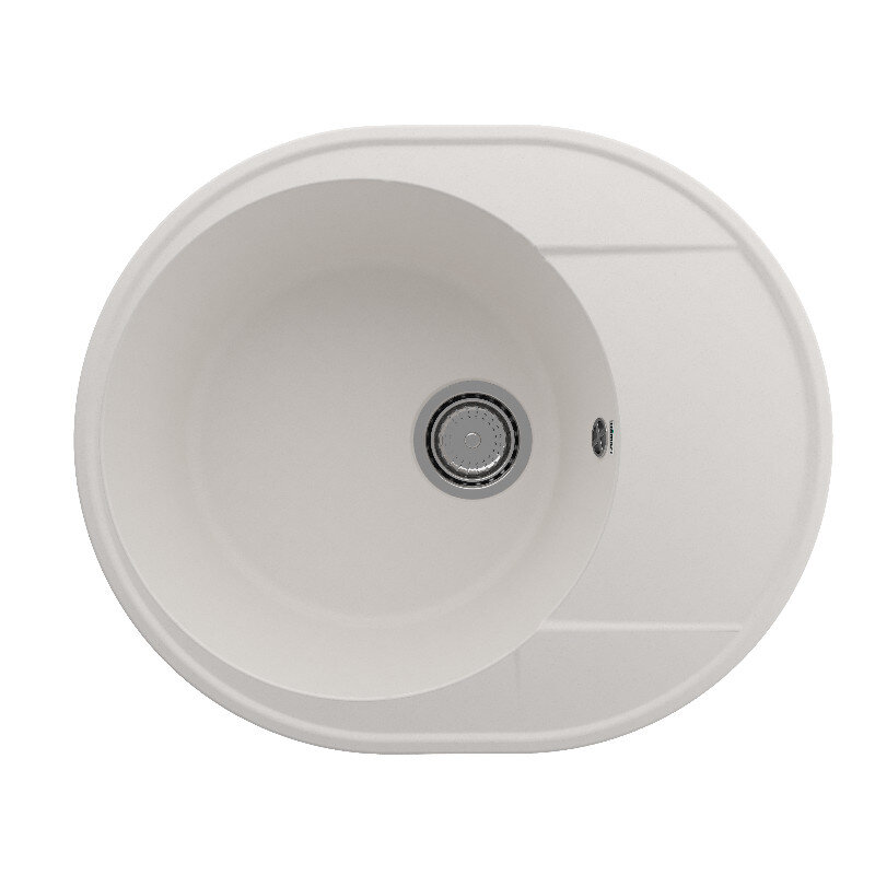 Изображение товара Кухонная мойка из искусственного камня Domaci Солерно DN 585-01, 58.5 см, жасмин