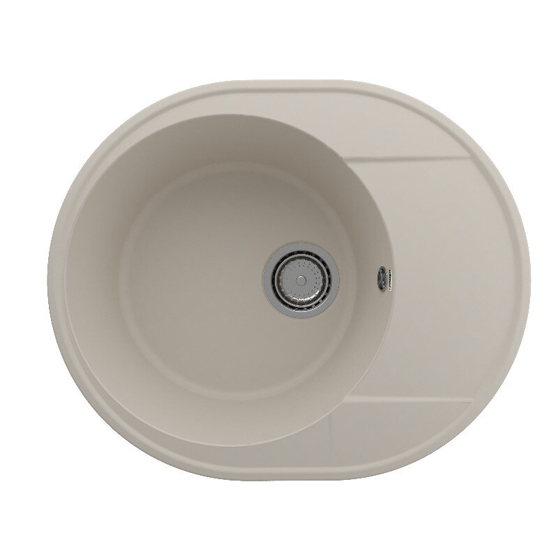 Изображение товара Кухонная мойка Domaci Солерно 58.5 см искусственный камень бежевый