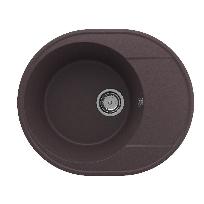 Изображение товара Мойка Domaci Солерно DN 585-06, искусственный камень, трюфель