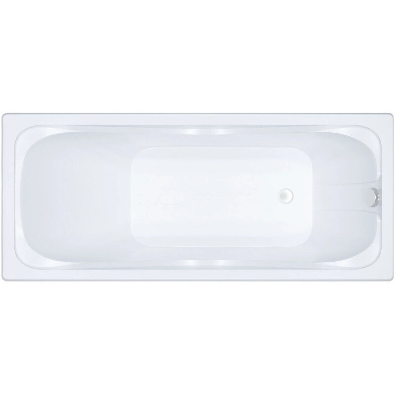 Изображение товара Ванна акриловая Diwo Самара 165 x 70 см, с каркасом, цвет белый, Щ0000046594/Щ0000048581