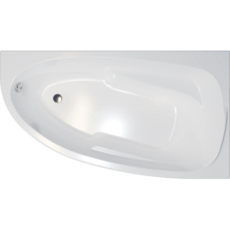 Изображение товара Акриловая угловая ванна Diwo Валдай 150x95 см, белая, левая/правая