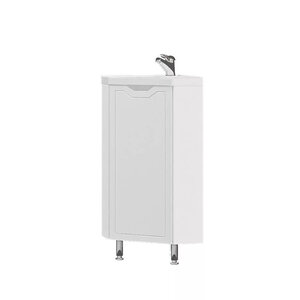 Изображение товара Тумба под раковину Corozo Мирра 40 напольная белая глянец Россия