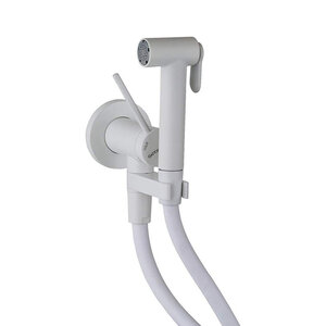 Изображение товара Гигиенический душ Gattoni Programma Docce RT010BO, со смесителем, цвет Bianco Opaco