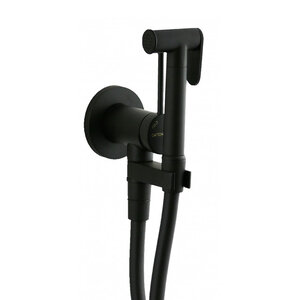 Изображение товара Гигиенический душ Gattoni Programma Docce RT010NO, со смесителем, цвет Nero Opaco