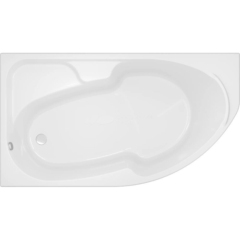 Изображение товара Акриловая ванна Diwo Сочи 170x95 см угловая с каркасом белая