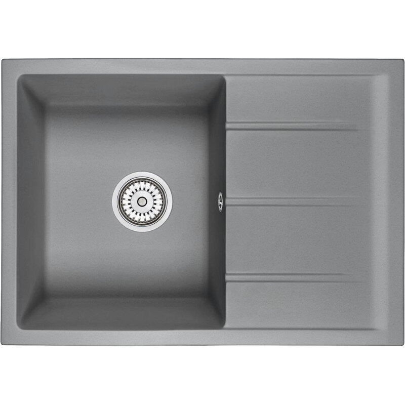 Изображение товара Кухонная мойка из искусственного камня Domaci Солерно DMQ-1700.Q алмаз 70 см