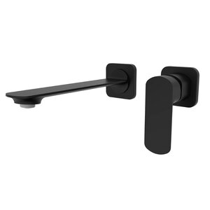 Изображение товара Смеситель Aquame Monza AQM6315MB, для раковины, цвет черный матовый