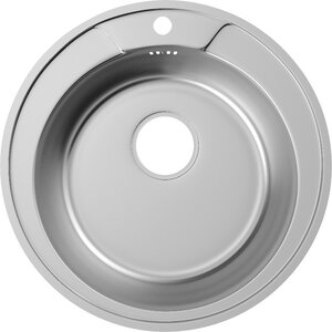 Изображение товара Кухонная мойка Domaci Равенна DFA 500 (6) TG Rite, 50 см, цвет сталь